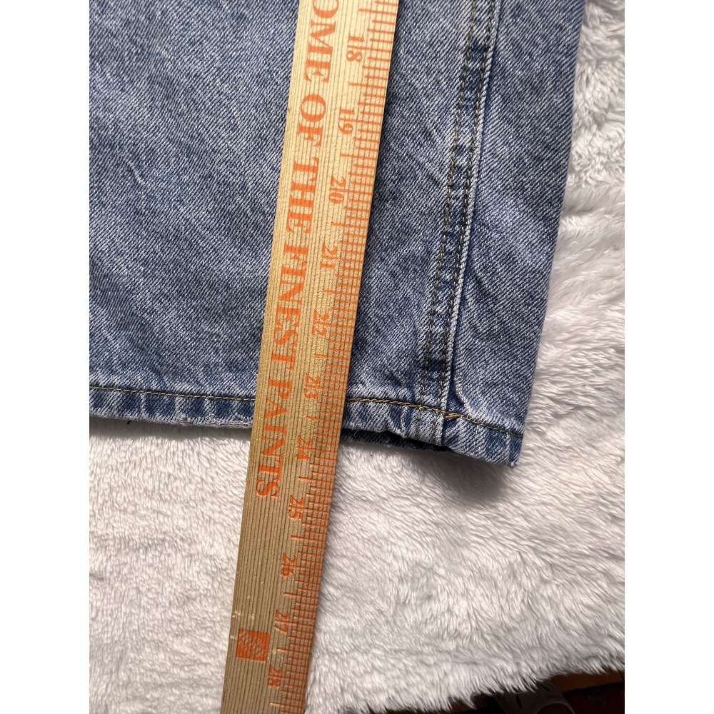 Vintage S.O.N.G. Jeans‎ Shorts Mens 33 Wide Leg Skater Grunge Denim 90s - Picture 2 of 11